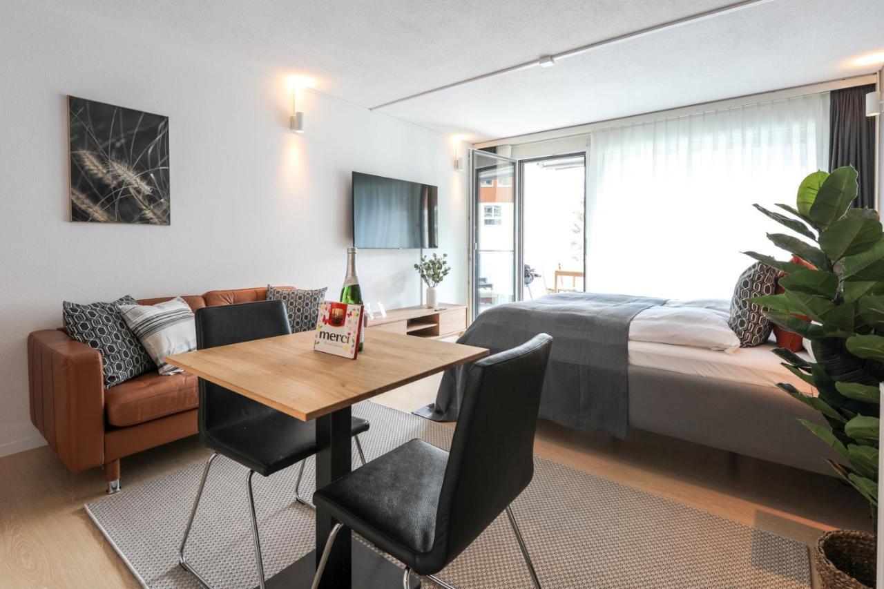 Spirit Apartments - Studio #3 - Balkon - Parkplatz Engelberg Extérieur photo